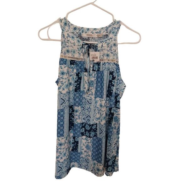 Cure Tops - Cure Top Blue/White Medium